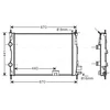 Image de Radiateur, Refroidissement Du Moteur Dna2287 Ava Quality Cooling Ava Quality Cooling Dna2287 Nissan