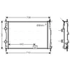 Image de Radiateur, Refroidissement Du Moteur Dna2288 Ava Quality Cooling Ava Quality Cooling Dna2288 Nissan