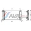 Image de Radiateur, Refroidissement Du Moteur Fta2243 Ava Quality Cooling Ava Quality Cooling Fta2243 Fiat