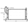 Image de Radiateur, Refroidissement Du Moteur Msa2300 Ava Quality Cooling Ava Quality Cooling Msa2300 Mercedes-Benz