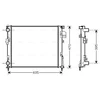 Image de Radiateur, Refroidissement Du Moteur Rta2303 Ava Quality Cooling Ava Quality Cooling Rta2303 Nissan;Opel;Renault;Vauxhall