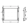 Image de Radiateur, Refroidissement Du Moteur Rta2326 Ava Quality Cooling Ava Quality Cooling Rta2326 Dacia;Renault