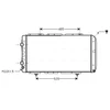 Image de Radiateur, Refroidissement Du Moteur Pe2150 Ava Quality Cooling Ava Quality Cooling Pe2150 Citroen;Fiat;Peugeot