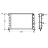 Image de Radiateur, Refroidissement Du Moteur Ala2083 Ava Quality Cooling Ava Quality Cooling Ala2083 Alfa Romeo