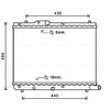 Image de Radiateur, Refroidissement Du Moteur Sza2122 Ava Quality Cooling Ava Quality Cooling Sza2122 Suzuki
