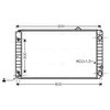 Image de Radiateur, Refroidissement Du Moteur Aia2099 Ava Quality Cooling Ava Quality Cooling Aia2099 Audi