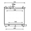 Image de Radiateur, Refroidissement Du Moteur Hy2290 Ava Quality Cooling Ava Quality Cooling Hy2290 Hyundai