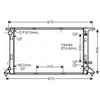 Image de Radiateur, Refroidissement Du Moteur Aia2291 Ava Quality Cooling Ava Quality Cooling Aia2291 Audi;Porsche