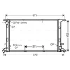 Image de Radiateur, Refroidissement Du Moteur Aia2290 Ava Quality Cooling Ava Quality Cooling Aia2290 Audi