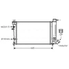 Image de Radiateur, Refroidissement Du Moteur Pea2140 Ava Quality Cooling Ava Quality Cooling Pea2140 Citroen;Peugeot