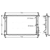 Image de Radiateur, Refroidissement Du Moteur Fda2411 Ava Quality Cooling Ava Quality Cooling Fda2411 Ford