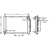 Image de Module De Refroidissement Rtm499 Ava Quality Cooling Ava Quality Cooling Rtm499 Renault