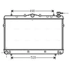 Image de Radiateur, Refroidissement Du Moteur Hya2043 Ava Quality Cooling Ava Quality Cooling Hya2043 Hyundai