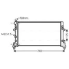 Image de Radiateur, Refroidissement Du Moteur Sta2041 Ava Quality Cooling Ava Quality Cooling Sta2041 Audi;Seat;Skoda;Volkswagen