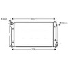Image de Radiateur, Refroidissement Du Moteur Toa2386 Ava Quality Cooling Ava Quality Cooling Toa2386 Toyota