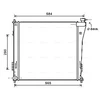 Image de Radiateur, Refroidissement Du Moteur Hy2303 Ava Quality Cooling Ava Quality Cooling Hy2303 Hyundai