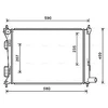 Image de Radiateur, Refroidissement Du Moteur Hya2277 Ava Quality Cooling Ava Quality Cooling Hya2277 Hyundai;Kia