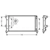 Image de Radiateur, Refroidissement Du Moteur Fta2250 Ava Quality Cooling Ava Quality Cooling Fta2250 Fiat