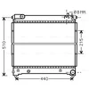 Image de Radiateur, Refroidissement Du Moteur Sza2074 Ava Quality Cooling Ava Quality Cooling Sza2074 Suzuki
