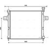 Image de Radiateur, Refroidissement Du Moteur Je2058 Ava Quality Cooling Ava Quality Cooling Je2058 Jeep