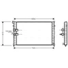 Image de Radiateur, Refroidissement Du Moteur Pea2177 Ava Quality Cooling Ava Quality Cooling Pea2177 Peugeot
