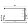 Image de Radiateur, Refroidissement Du Moteur Daa2005 Ava Quality Cooling Ava Quality Cooling Daa2005 Dacia;Renault