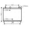 Image de Radiateur, Refroidissement Du Moteur Pea2358 Ava Quality Cooling Ava Quality Cooling Pea2358 Citroen;Peugeot