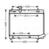 Image de Radiateur, Refroidissement Du Moteur To2663 Ava Quality Cooling Ava Quality Cooling To2663 Subaru;Toyota