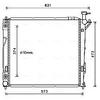 Image de Radiateur, Refroidissement Du Moteur Hy2339 Ava Quality Cooling Ava Quality Cooling Hy2339 Hyundai