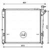 Image de Radiateur, Refroidissement Du Moteur Hy2346 Ava Quality Cooling Ava Quality Cooling Hy2346 Hyundai