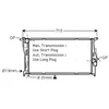 Image de Radiateur, Refroidissement Du Moteur Bwa2293 Ava Quality Cooling Ava Quality Cooling Bwa2293 Bmw