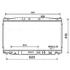 Image de Radiateur, Refroidissement Du Moteur Hd2288 Ava Quality Cooling Ava Quality Cooling Hd2288 Honda