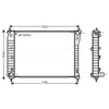 Image de Radiateur, Refroidissement Du Moteur Ola2435 Ava Quality Cooling Ava Quality Cooling Ola2435 Chevrolet;Opel