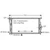 Image de Radiateur, Refroidissement Du Moteur Bw2542 Ava Quality Cooling Ava Quality Cooling Bw2542 Bmw