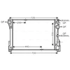 Image de Radiateur, Refroidissement Du Moteur Msa2575 Ava Quality Cooling Ava Quality Cooling Msa2575 Mercedes-Benz