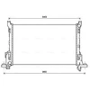 Image de Radiateur, Refroidissement Du Moteur Rt2625 Ava Quality Cooling Ava Quality Cooling Rt2625 Fiat;Nissan;Opel;Renault;Vauxhall