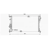 Image de Radiateur, Refroidissement Du Moteur Rta2601 Ava Quality Cooling Ava Quality Cooling Rta2601 Nissan;Opel;Renault;Vauxhall