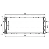 Image de Radiateur, Refroidissement Du Moteur Vn2094 Ava Quality Cooling Ava Quality Cooling Vn2094 Volkswagen