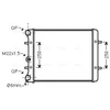 Image de Radiateur, Refroidissement Du Moteur Vn2152 Ava Quality Cooling Ava Quality Cooling Vn2152 Seat;Skoda;Volkswagen