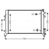 Image de Radiateur, Refroidissement Du Moteur Vn2295 Ava Quality Cooling Ava Quality Cooling Vn2295 Audi;Skoda;Volkswagen