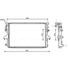 Image de Radiateur, Refroidissement Du Moteur Vn2317 Ava Quality Cooling Ava Quality Cooling Vn2317 Volkswagen