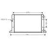 Image de Radiateur, Refroidissement Du Moteur Vna2160 Ava Quality Cooling Ava Quality Cooling Vna2160 Volkswagen