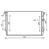 Image de Radiateur, Refroidissement Du Moteur Vna2324 Ava Quality Cooling Ava Quality Cooling Vna2324 Seat;Volkswagen