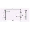 Image de Radiateur, Refroidissement Du Moteur Vna2336 Ava Quality Cooling Ava Quality Cooling Vna2336 Audi;Cupra;Seat;Skoda;Volkswagen