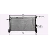 Image de Radiateur, Refroidissement Du Moteur Ms2725 Ava Quality Cooling Ava Quality Cooling Ms2725 Mercedes-Benz