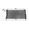 Image de Radiateur, Refroidissement Du Moteur Bw2585 Ava Quality Cooling Ava Quality Cooling Bw2585 Bmw;Mini