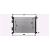 Image de Radiateur, Refroidissement Du Moteur Hy2479 Ava Quality Cooling Ava Quality Cooling Hy2479 Hyundai