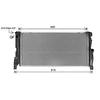Image de Radiateur, Refroidissement Du Moteur Bw2588 Ava Quality Cooling Ava Quality Cooling Bw2588 Bmw;