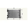 Image de Radiateur, Refroidissement Du Moteur Ka2328 Ava Quality Cooling Ava Quality Cooling Ka2328 Hyundai;Kia