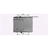 Image de Radiateur, Refroidissement Du Moteur Cn2328 Ava Quality Cooling Ava Quality Cooling Cn2328 Citroen;Ds;Peugeot